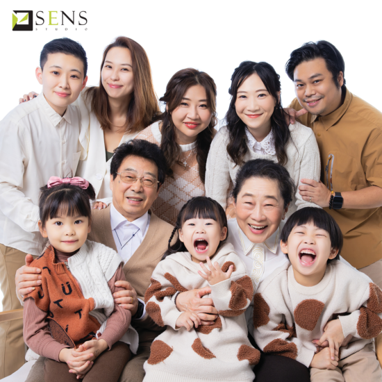 香港 家庭 攝影 套餐｜全家福｜觀塘影樓
SENS Studio Family Photo｜Photo package